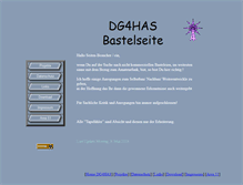 Tablet Screenshot of dg4has.de